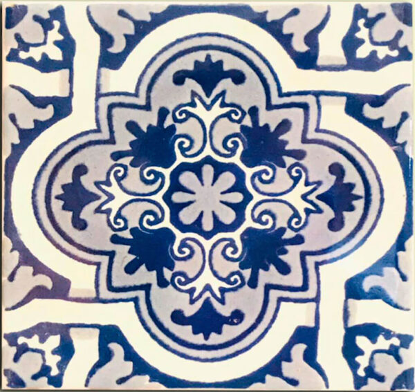 Mundo de Azulejos Azulejo Portugues Setubal Azul