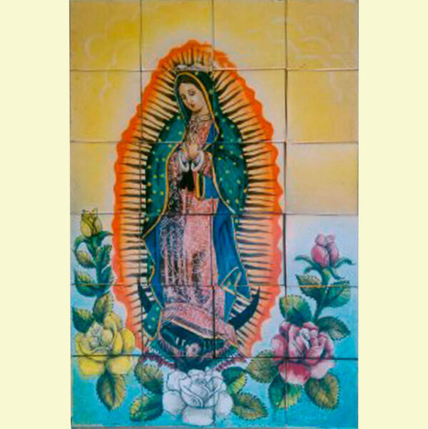 Mundo de Azulejos Murales Virgen maria 2