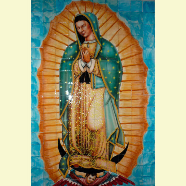 Mundo de Azulejos Murales Virgen maria 3