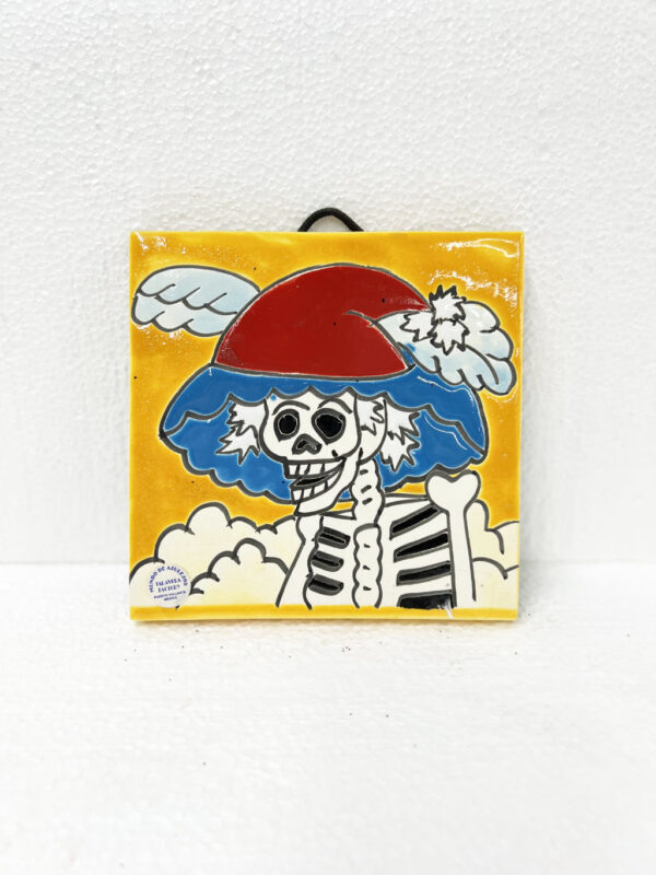 Mundo de Azulejos Catrina 15cm Santa